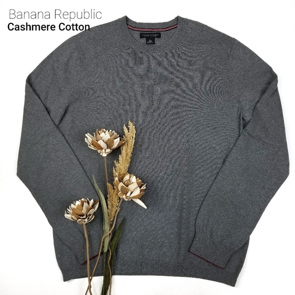 Banana Republic Other - Banana Republic - New Cashmere Cotton L Sweater